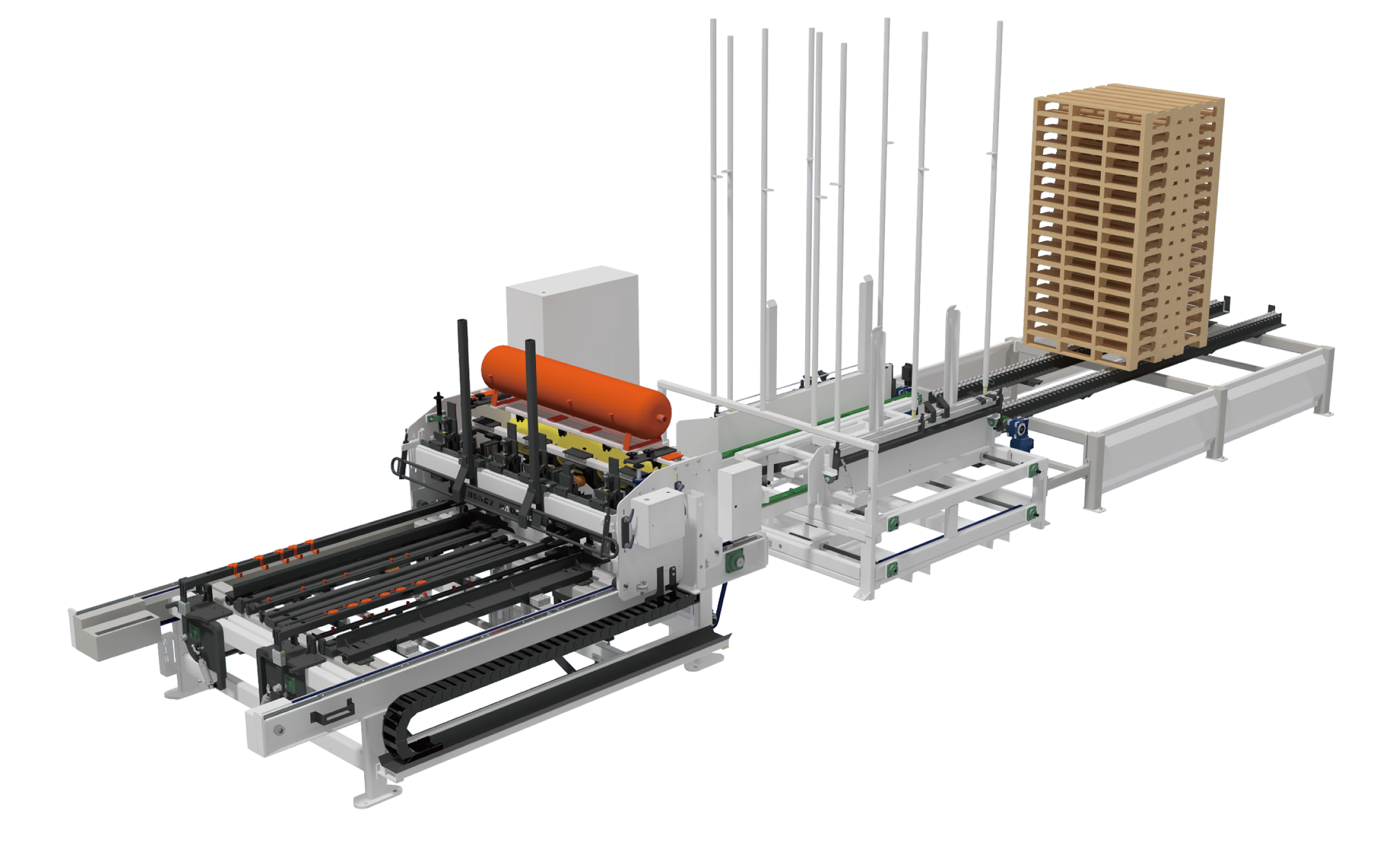 SF9026美式托盤(pán)打釘生產(chǎn)線