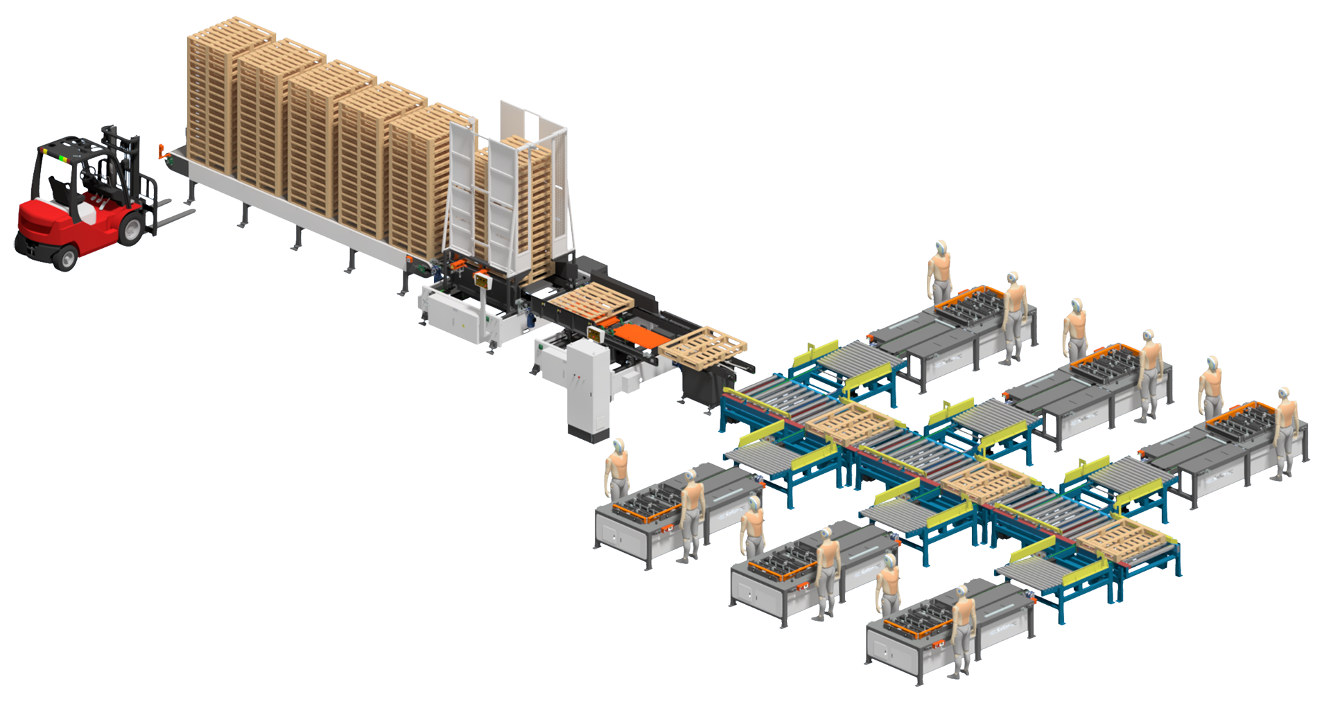 SF9030-托盤手動打釘線總裝(多工位)